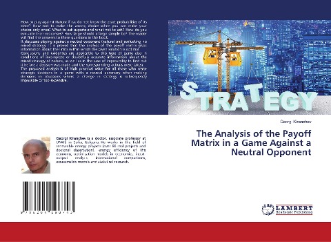 The Analysis of the Payoff Matrix in a Game Against a Neutral Opponent