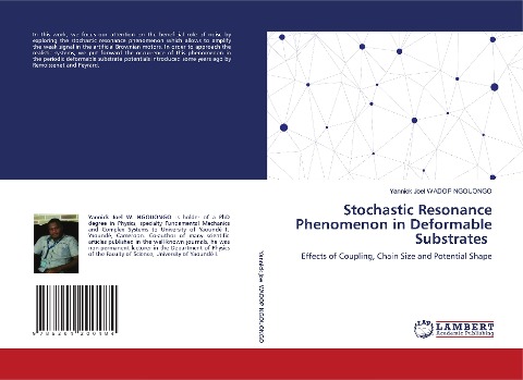 Stochastic Resonance Phenomenon in Deformable Substrates: Effects of Coupling, Chain Size and Potential Shape
