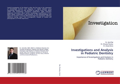 Investigations and Analysis in Pediatric Dentistry: Importance of Investigations and Analysis in Pediatric Dentistry