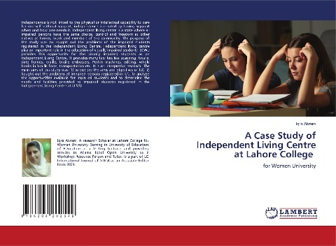 A Case Study of Independent Living Centre at Lahore College: for Women University