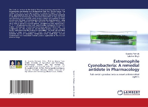 Extremophile Cyanobacteria: A remedial antidote in Pharmacology: Sub-aerial cyanobacteria as novel antimicrobial agents