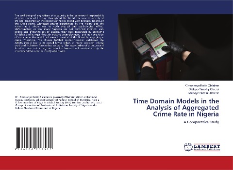 Time Domain Models in the Analysis of Aggregated Crime Rate in Nigeria: A Comparative Study