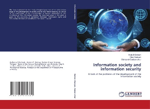 Information society and information security: A look at the problems of the development of the information society