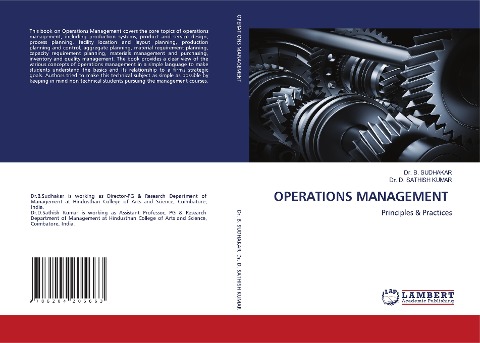 OPERATIONS MANAGEMENT: Principles & Practices