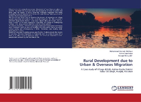 Rural Development due to Urban & Overseas Migration: A Case study of Village 426JB, Kahna Konta District Toba Tek Singh, Punjab, Pakistan