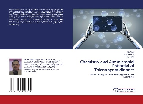 Chemistry and Antimicrobial Potential of Thienopyrimidinones: Pharmacology of Novel Thienopyrimidinone Derivatives