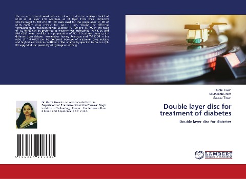 Double layer disc for treatment of diabetes: Double layer disc for diabetes