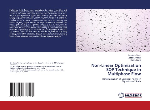 Non-Linear Optimization SQP Technique in Multiphase Flow: Determination of Spinodal Points inEquation of State