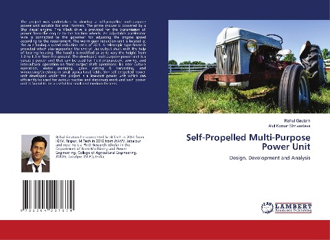 Self-Propelled Multi-Purpose Power Unit: Design, Development and Analysis