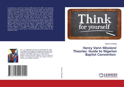 Henry Venn Missions Theories: Guide to Nigerian Baptist Convention