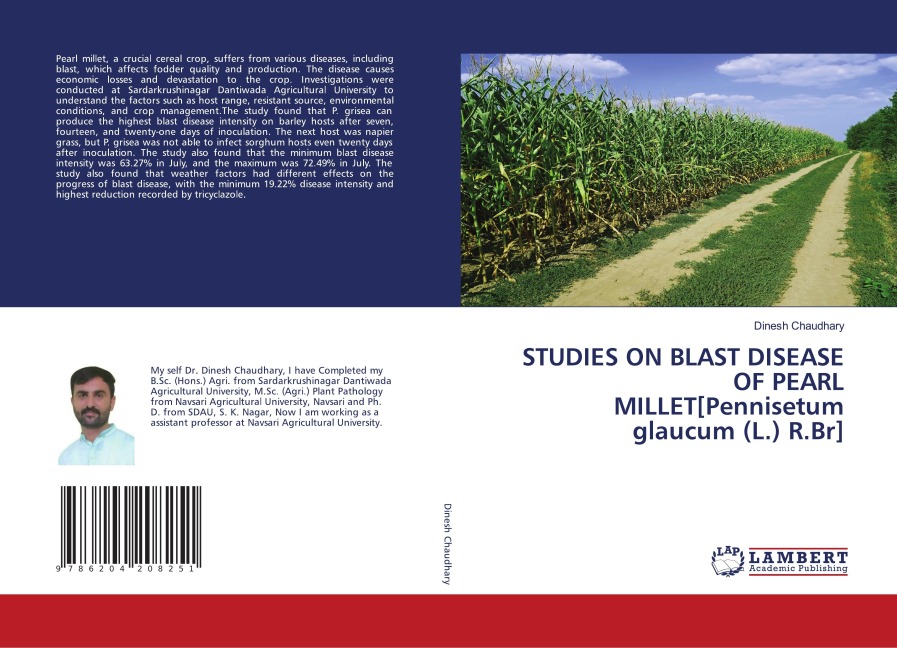 STUDIES ON BLAST DISEASE OF PEARL MILLET[Pennisetum glaucum (L.) R.Br]