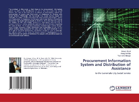 Procurement Information System and Distribution of Assistance: to the Gorontalo City Social Service