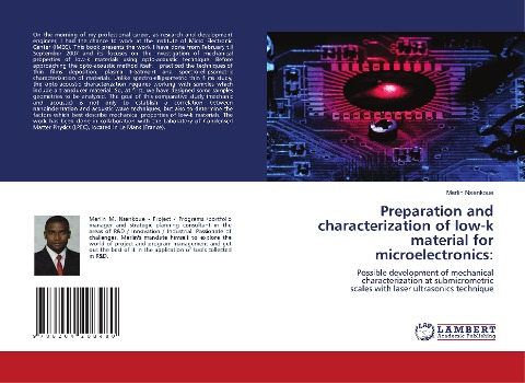 Preparation and characterization of low-k material for microelectronics:: Possible development of mechanical characterization at submicrometric scales with laser ultrasonics technique