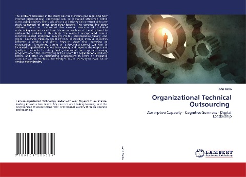 Organizational Technical Outsourcing: Absorptive Capacity - Cognitive Sciences - Digital Leadership