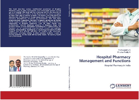 Hospital Pharmacy Management and Functions: Hospital Pharmacy in India