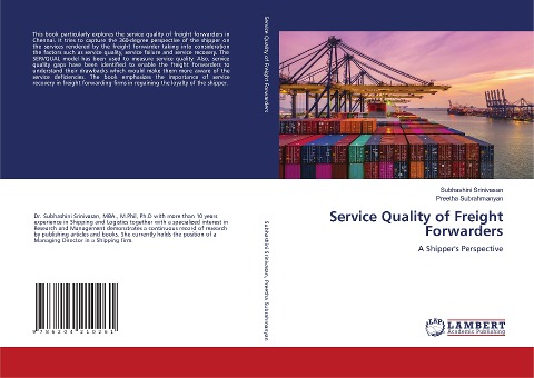 Service Quality of Freight Forwarders: A Shipper's Perspective