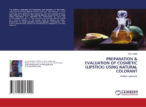 PREPARATION & EVALUATION OF COSMETIC (LIPSTICK) USING NATURAL COLORANT: Herbal Cosmetic