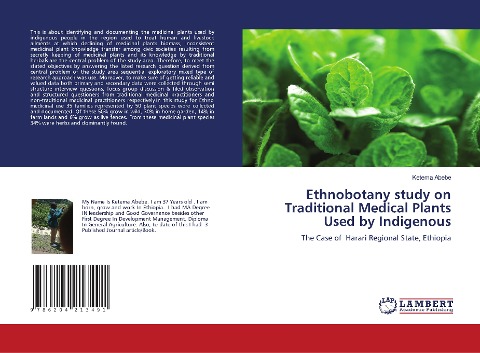 Ethnobotany study on Traditional Medical Plants Used by Indigenous: The Case of Harari Regional State, Ethiopia