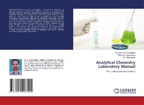 Analytical Chemistry Laboratory Manual: For undergraduate students