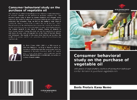 Consumer behavioral study on the purchase of vegetable oil: Influence of explanatory factors of consumer behavior on the decision to purchase vegetable oils