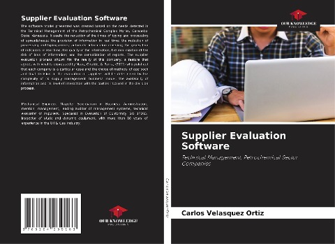 Supplier Evaluation Software: Technical Management, Petrochemical Sector Companies