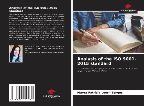 Analysis of the ISO 9001-2015 standard: To achieve the pedagogical quality in the school Ruben Dario of the Canton Manta.