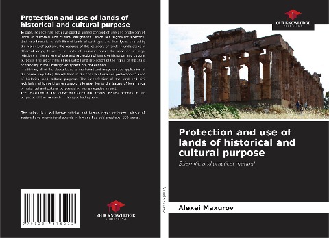 Protection and use of lands of historical and cultural purpose: Scientific and practical manual