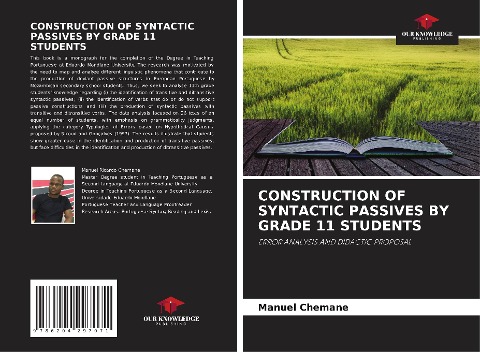 CONSTRUCTION OF SYNTACTIC PASSIVES BY GRADE 11 STUDENTS: ERROR ANALYSIS AND DIDACTIC PROPOSAL