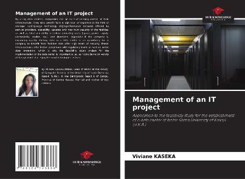 Management of an IT project: Application to the feasibility study for the establishment of a data center at Notre Dame University of Kasayi (U.K.A.)