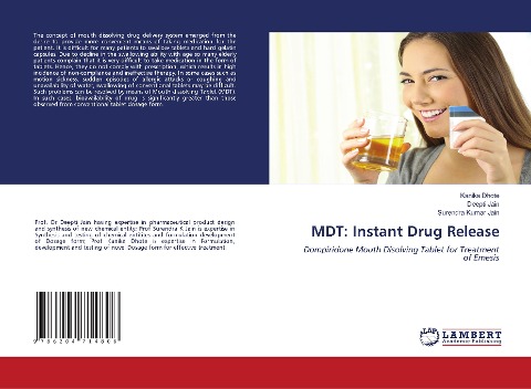 MDT: Instant Drug Release: Dompiridone Mouth Disolving Tablet for Treatment of Emesis