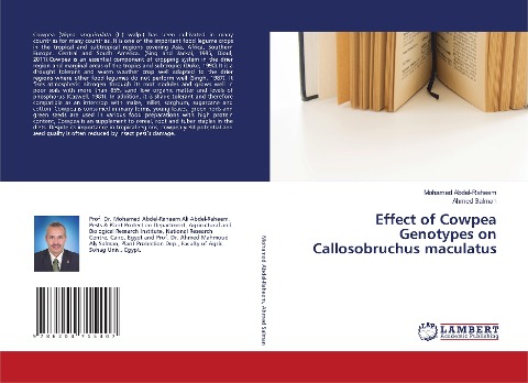 Effect of Cowpea Genotypes on Callosobruchus maculatus