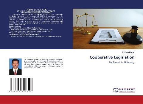 Cooperative Legislation: For Bharathiar University