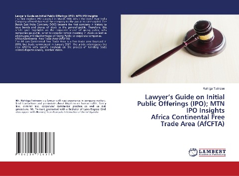 Lawyers Guide on Initial Public Offerings (IPO); MTN IPO Insights Africa Continental Free Trade Area (AfCFTA)
