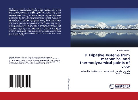 Dissipative systems from mechanical and thermodynamical points of view: Noise, fluctuation and relaxation in simple models Second Edition