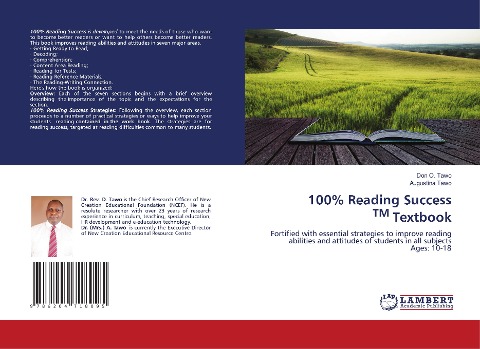 100% Reading Success TM Textbook: Fortified with essential strategies to improve reading abilities and attitudes of students in all subjectsAges: 10-18