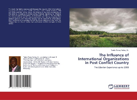 The Influence of International Organizations on Post-Conflict Liberia: up to 2008