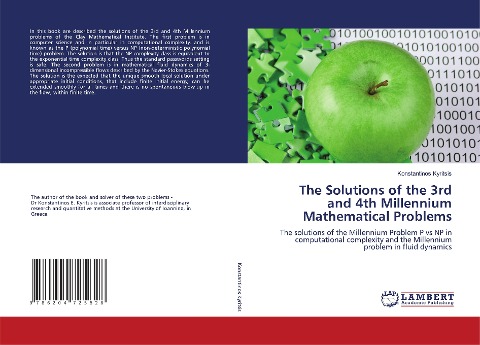The Solutions of the 3rd and 4th Millennium Mathematical Problems: The solutions of the Millennium Problem P vs NP in computational complexity and the Millennium problem in fluid dynamics