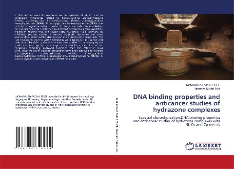 DNA binding properties and anticancer studies of hydrazone complexes: Spectral characterization,DNA binding properties and anticancer studies of hydrazone complexes with Ni, Co and Cu metals