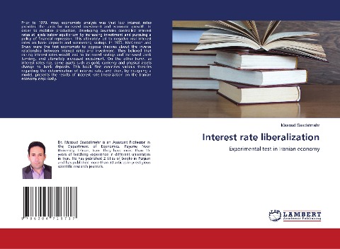 Interest rate liberalization: Experimental test in Iranian economy