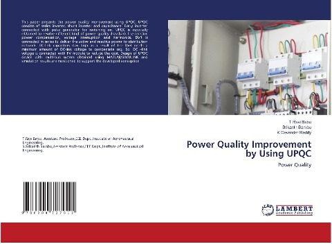 Power Quality Improvement by Using UPQC: Power Quality
