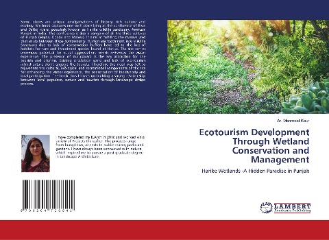 Ecotourism Development Through Wetland Conservation and Management: Harike Wetlands -A Hidden Paradise in Punjab