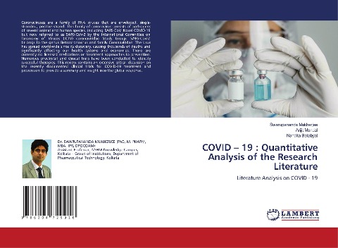COVID - 19 : Quantitative Analysis of the Research Literature: Literature Analysis on COVID - 19