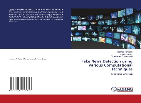 Fake News Detection using Various Computational Techniques: Fake News Detection