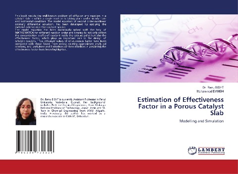 Estimation of Effectiveness Factor in a Porous Catalyst Slab: Modelling and Simulation