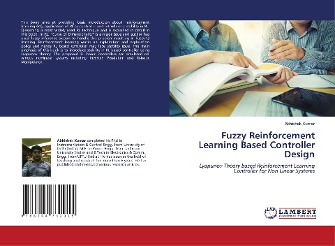 Fuzzy Reinforcement Learning Based Controller Design: Lyapunov Theory based Reinforcement Learning Controller for Non Linear Systems