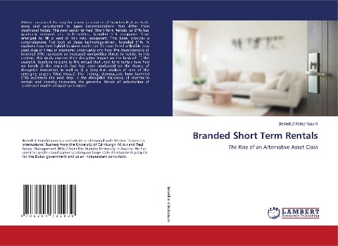Branded Short Term Rentals: The Rise of an Alternative Asset Class