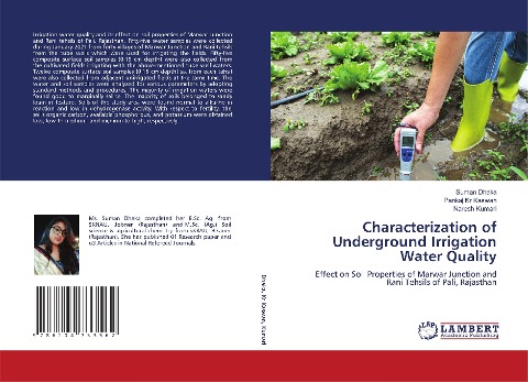Characterization of Underground Irrigation Water Quality: Effect on Soil Properties of Marwar Junction and Rani Tehsils of Pali, Rajasthan