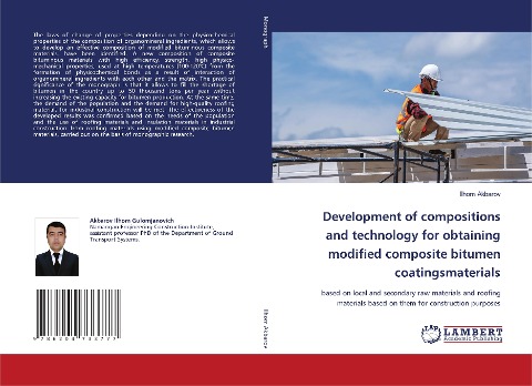 Development of compositions and technology for obtaining modified composite bitumen coatingsmaterials: based on local and secondary raw materials and roofing materials based on them for construction purposes