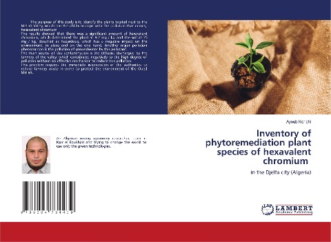 Inventory of phytoremediation plant species of hexavalent chromium: in the Djelfa city (Algeria)
