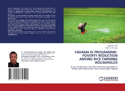 FADAMA III PROGRAMME: POVERTY REDUCTION AMONG RICE FARMING HOUSEHOLDS: A case study report from Rice farming households in Patigi Local Government Area. Kwara State, Nigeria